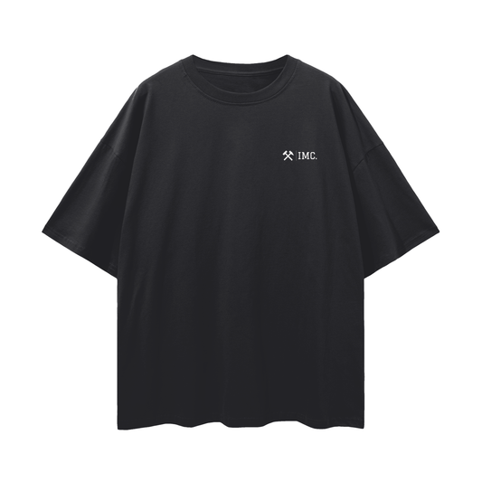 IMC Oversize Drop Shoulder Tee - Black