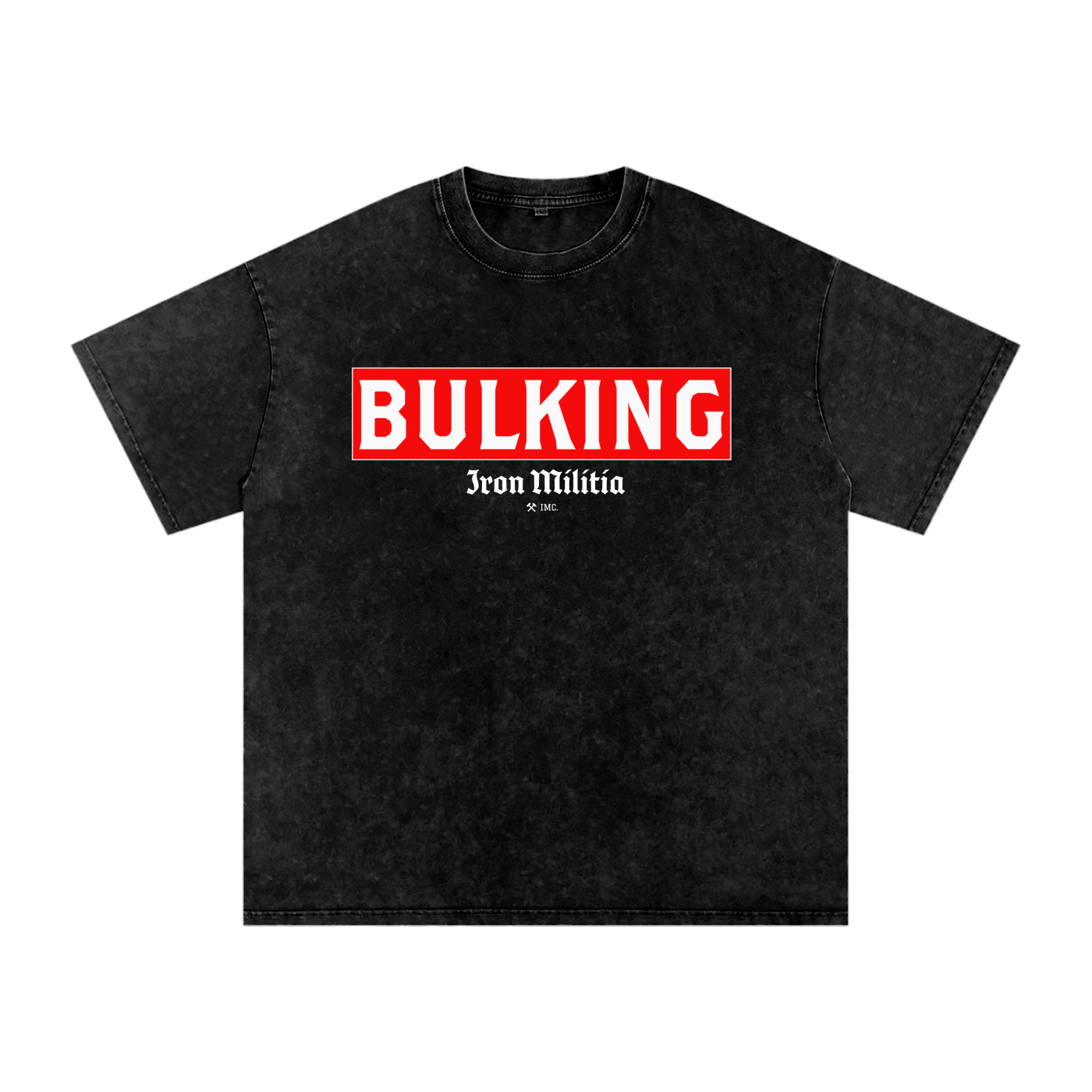 Bulking Oversize T-Shirt -Carbon Black