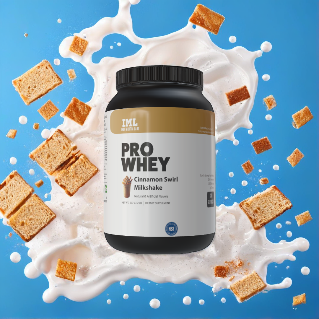 PRO WHEY 2lb Whey Cinnamon Swirl – 28 servings