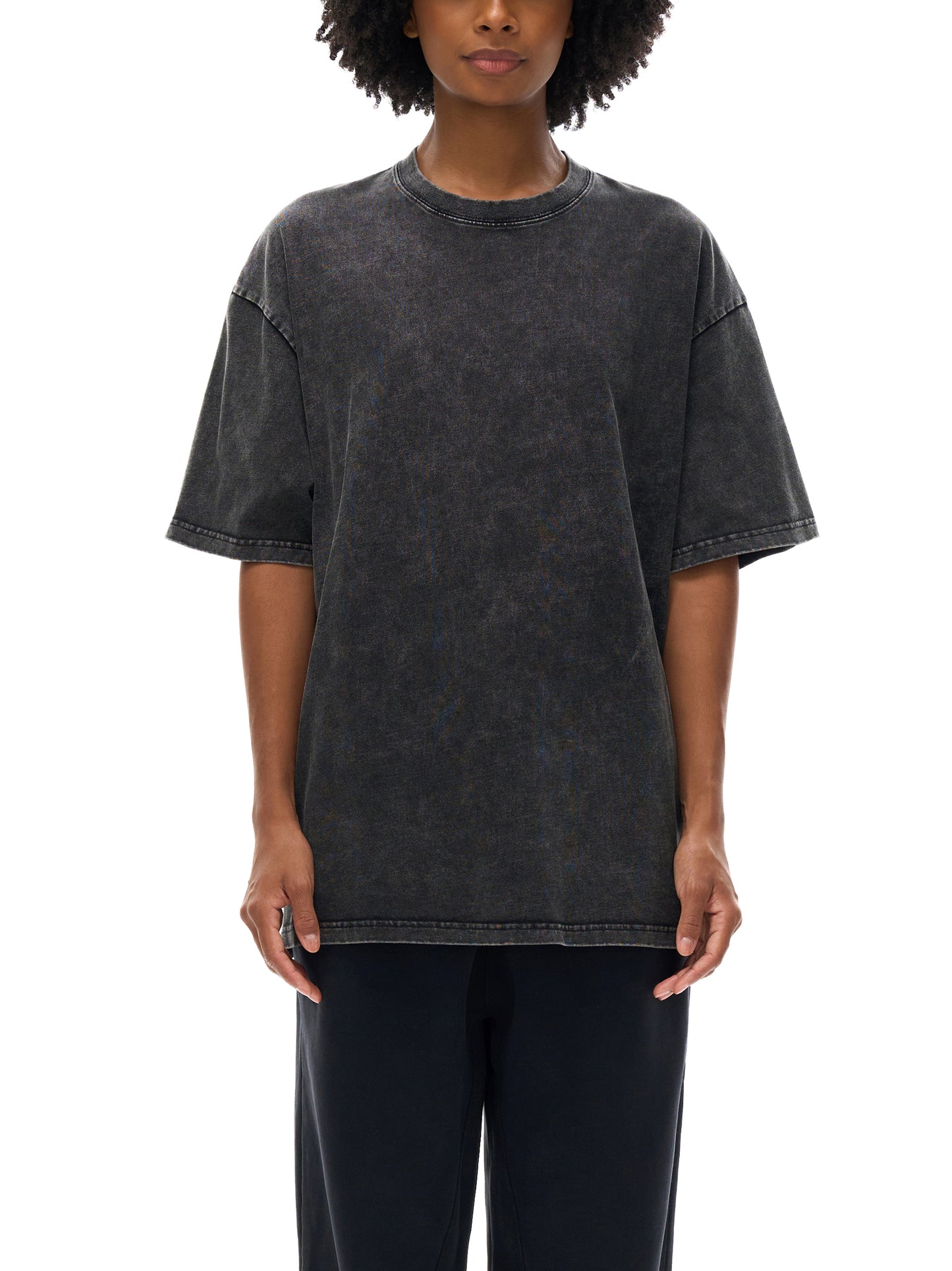 Iron Militia Worldwide Oversize T-Shirt - Carbon Black